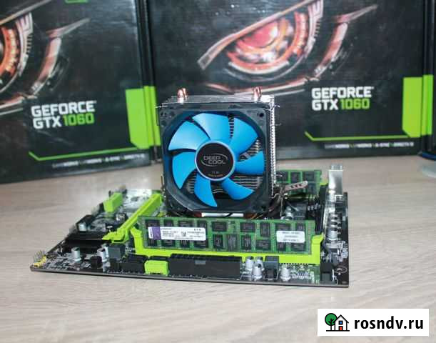 Сет Intel 2630v2 612 ядер / 16 Гб/ X79/ Башня Калининград - изображение 1