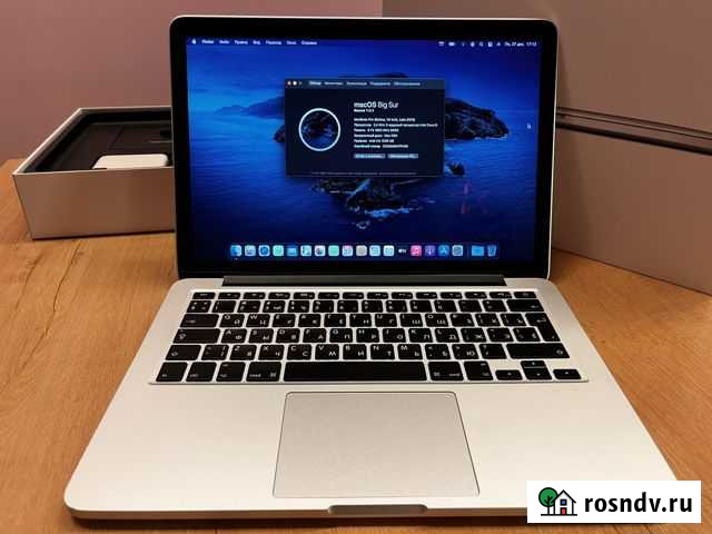 Apple Macbook Pro 13 late 2013 8-256gb + Windows10 Химки - изображение 1