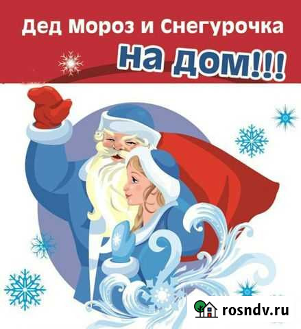 Дед Мороз и Снегурочка на дом Боровичи - изображение 1