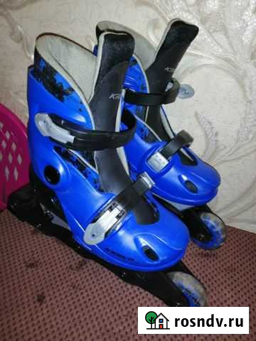 Ролики раздвижные 34-37 размер Тольятти - изображение 1