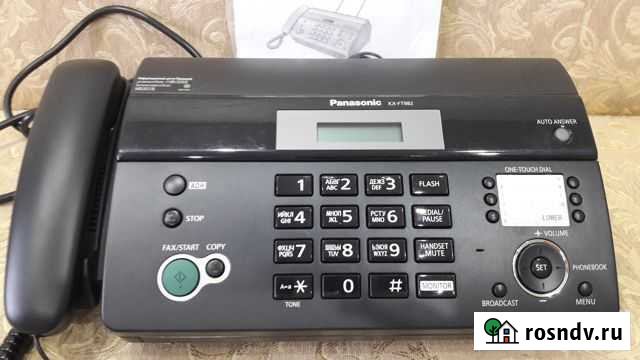Факсимильный аппарат Panasonic kxft982, торг Сургут - изображение 1