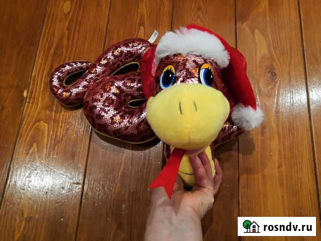 Мягкая игрушка Змея с сумочкой. Новая Нижний Новгород - изображение 1