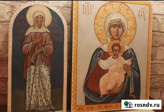 Иконы рукописные на досках Пенза - изображение 1