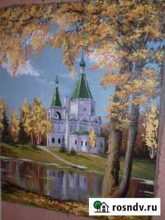 Картина маслом Рязань