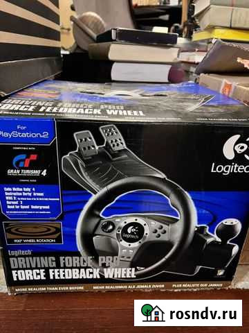 Sony PlayStation 2 PS2 Logitech Driving Force Pro Барвиха - изображение 1