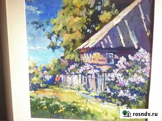 Картина маслом на холсте большая Реутов - изображение 1