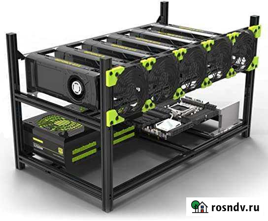 Видеокарты 6шт 1080ti (риг, ферма) Сургут - изображение 1