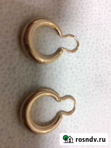 Сережки золотые Курск - изображение 1