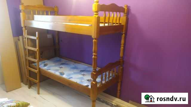 Двухъярусная кровать бу с матрасами Великие Луки - изображение 1
