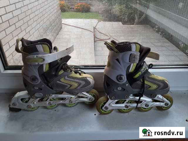 Роликовые коньки детские раздвижные Оренбург - изображение 1