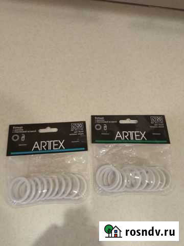 Кольцо с крючком для карниза в комнату новое Рязань - изображение 1