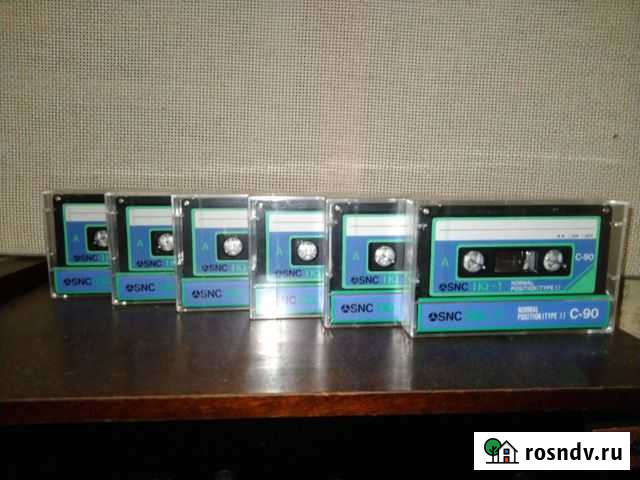 Аудиокассета новая SNC made in Japan Ейск - изображение 1