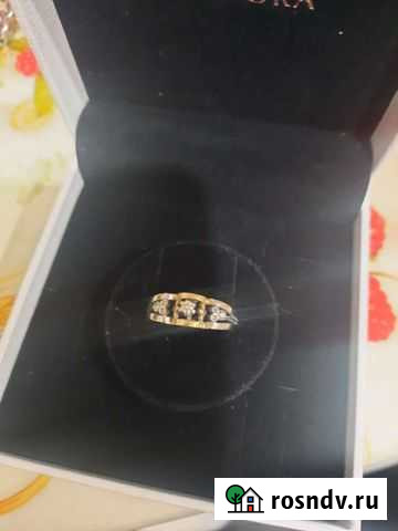 Золотое кольцо с бриллиантом Владикавказ - изображение 1