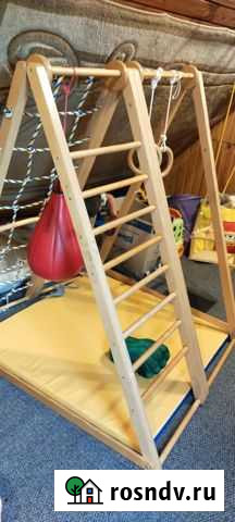 Детская шведская стенка бу Горки-10 - изображение 1