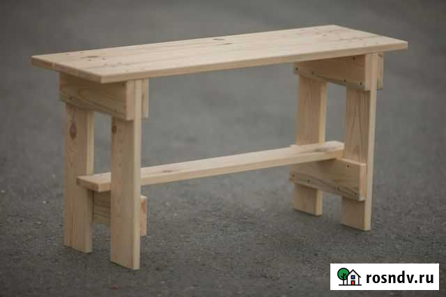 Скамейка деревянная малая Екатеринбург - изображение 1