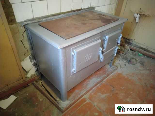 Печь буржуйка/ печь чугунная СССР / Печь кухонная Петрозаводск - изображение 1