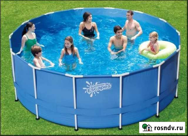 Бассейн каркасный 305х107см Summe Ковров - изображение 1