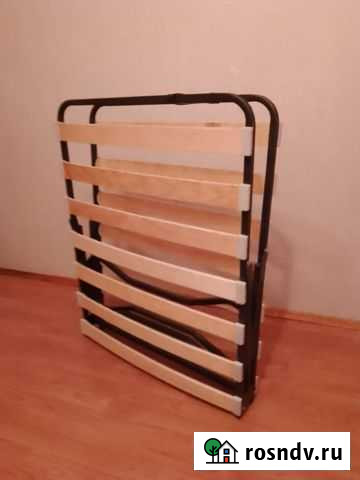 Раскладушка с матрасом новая Уфа - изображение 1