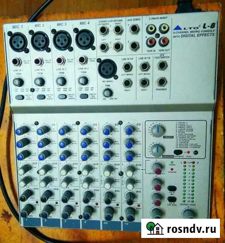 Микшерный пульт аlto-8 Курск - изображение 1