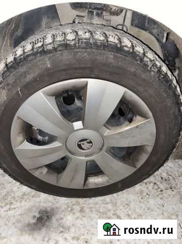 Колпаки шкода рапид 3 штуки оригина Skoda rapid 15 Екатеринбург - изображение 1