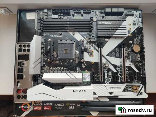 Материнская плата am4 Asrock x370 killer sli/ac Липецк - изображение 1