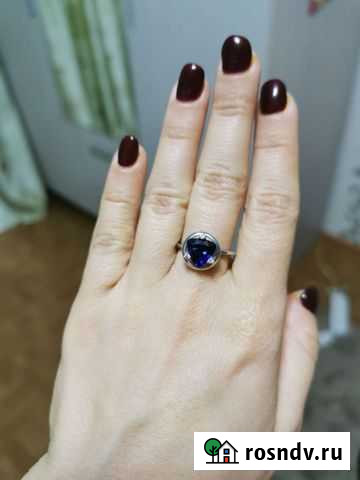 Серебряное кольцо 925 с кварцем Саров - изображение 1