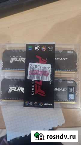 Ddr4 2*16 3733 Kingston Тверь - изображение 1