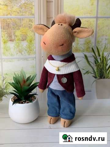 Интерьерная Игрушка Бычок Зеленодольск - изображение 1