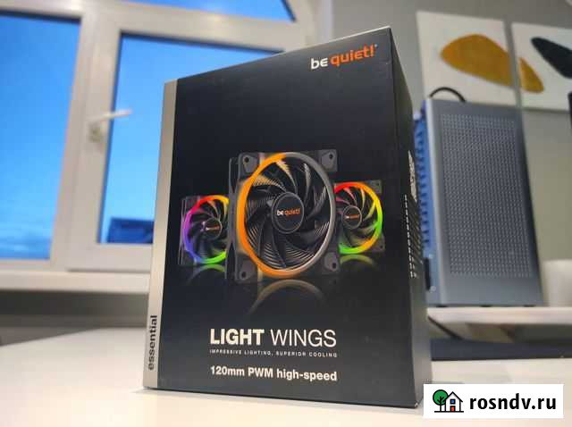 Вентиляторы 3 шт - be quiet light wings 120mm PWM Икша - изображение 1