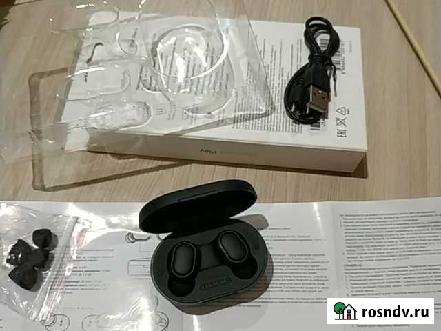 Новые беспроводные tws наушники rombica mysound pl Тула - изображение 1