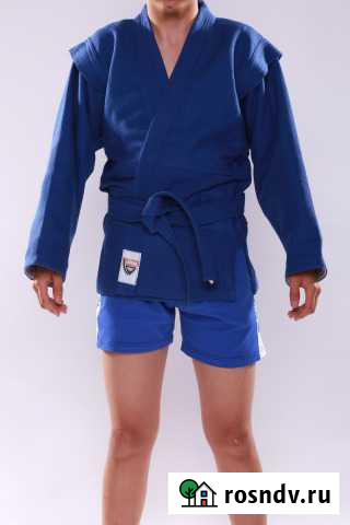 Куртка для самбо «Стандарт» с подкладкой Тамбов - изображение 1