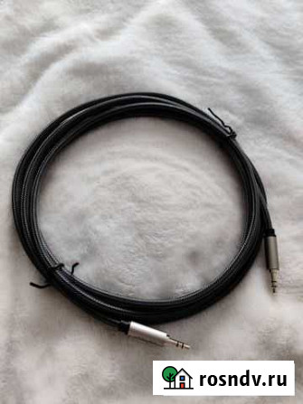 Кабель (AUX) 3.5 jack ugreen AV-125, 3m Обнинск - изображение 1