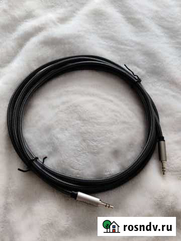 Кабель (AUX) 3.5 jack ugreen AV-125, 3m Обнинск - изображение 1