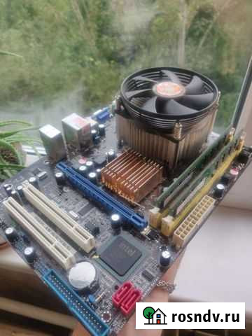 Материнская плата с процессором, оперативной плато Воскресенск - изображение 1