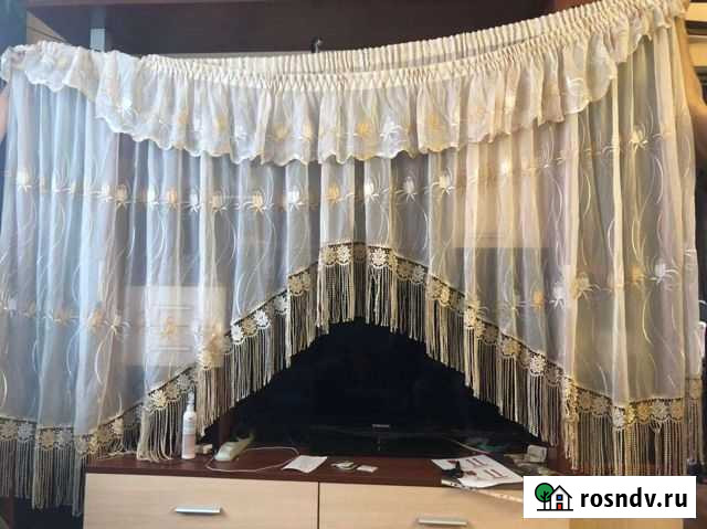 Тюль с шитьем ламбрекеном Норильск - изображение 1