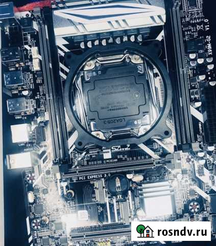 Комплет szmz x99 2011-3 + 2630Lv3 DDR4 Самара - изображение 1