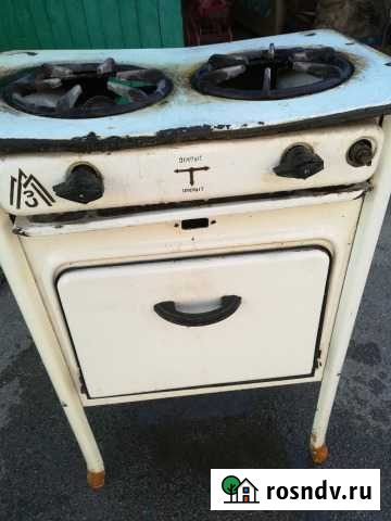 Газовая 2 конфорочная плита Сибай - изображение 1