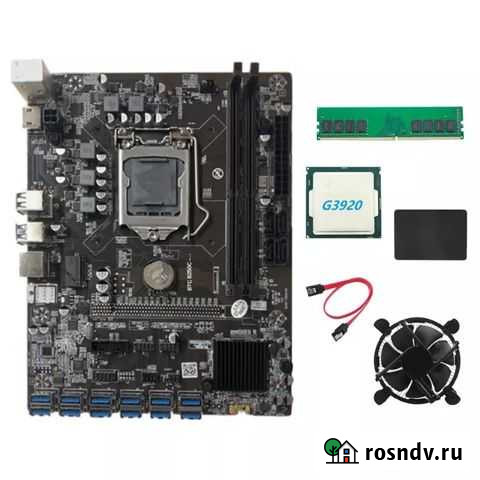 Материнская плата для майнинга B250C BTC Miner Киров - изображение 1