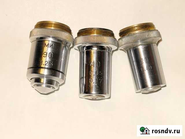 Объективы и окуляры для микроскопа Иркутск - изображение 1