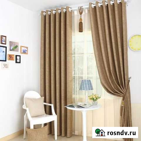 Пошив штор на люверсах и шторной ленте (уфа-центр) Уфа - изображение 1