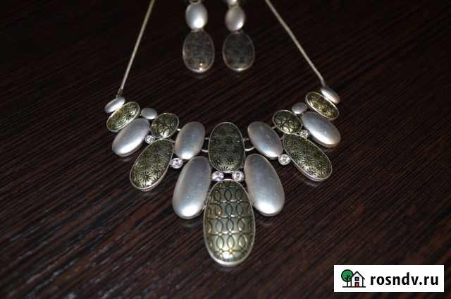 Комплект колье и серьги Камышин - изображение 1