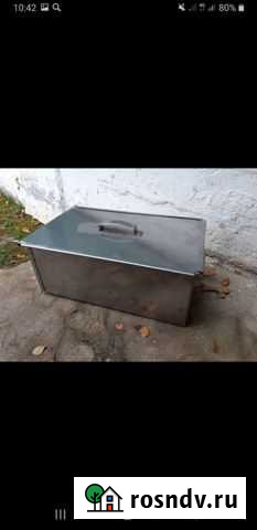 Продам коптильню 500*300*200, нержавейка 1мм Углич - изображение 1