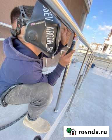 Сварка нержавейки алюминия аргоном, ограждения, пе Севастополь - изображение 1