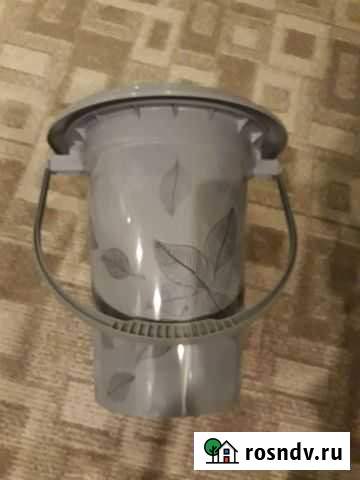 Ведро туалет с крышкой Нижневартовск - изображение 1