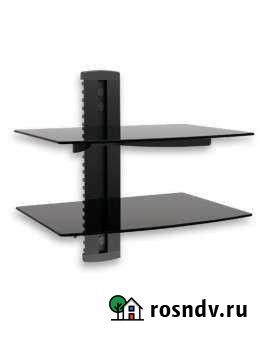 Полка Двойная для приставок роутеров Махачкала - изображение 1