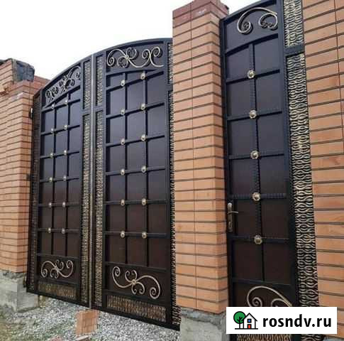 Ворота кованные не бу Моздок - изображение 1