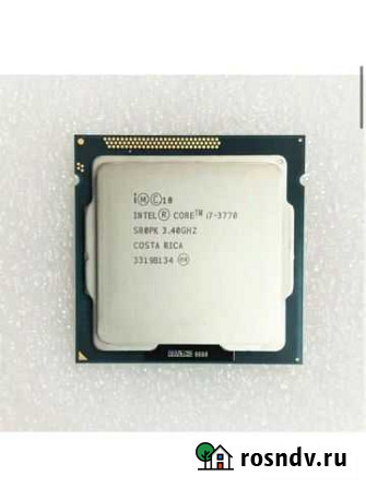 Процессор - I7 3770 3,9Ghz Барнаул - изображение 1