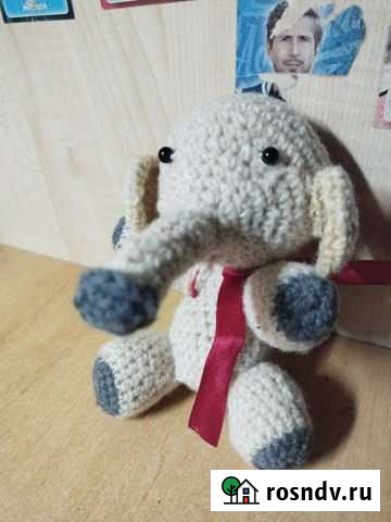 Игрушка мягкая слон Вологда - изображение 1