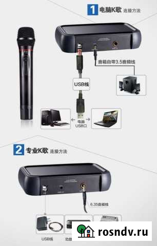 Микрофон с частотой передачи 2.4 GHz Ангарск - изображение 1