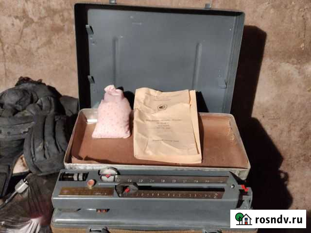 Весы полевые рычажные шкальные 1872 рп-15Ш 13 Ветлужский - изображение 1